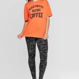 Nightmare before Coffee pajamas